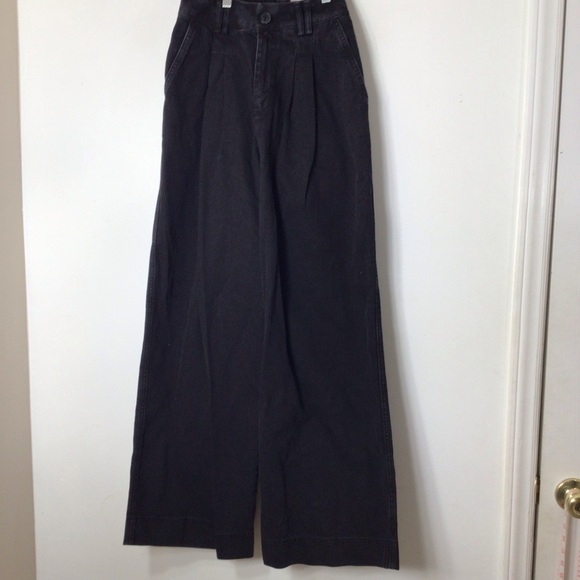 Wat the Brand denim jeans xs women black flare - Picture 9 of 9